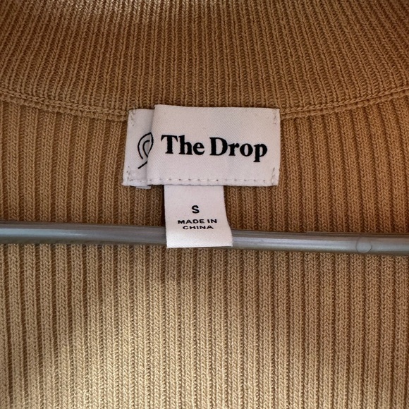 The Drop Chantal Midi Bodycon Fitted Cutout Rib Dress - Picture 3 of 5